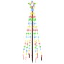 Árbol de Navidad con pincho 108 LED de colores 180 cm en Decoración Festiva y Estacional | Comprar online en Foru.es