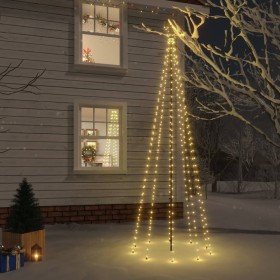 Árbol de Navidad con pincho 310 LED blanco cálido 300 cm en Decoración Festiva y Estacional | Comprar online en Foru.es
