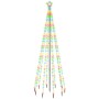 Árbol de Navidad con pincho 310 LED de colores 300 cm en Decoración Festiva y Estacional | Comprar online en Foru.es