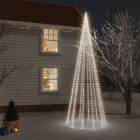Árbol de Navidad con pincho 732 LED blanco frío 500 cm en Decoración Festiva y Estacional | Comprar online en Foru.es