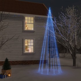 Árbol de Navidad con pincho 732 LED azul 500 cm en Decoración Festiva y Estacional | Comprar online en Foru.es
