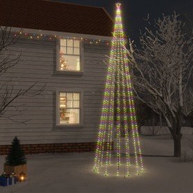 Árbol de Navidad con pincho 1134 LED de colores 800 cm en Decoración Festiva y Estacional | Comprar online en Foru.es