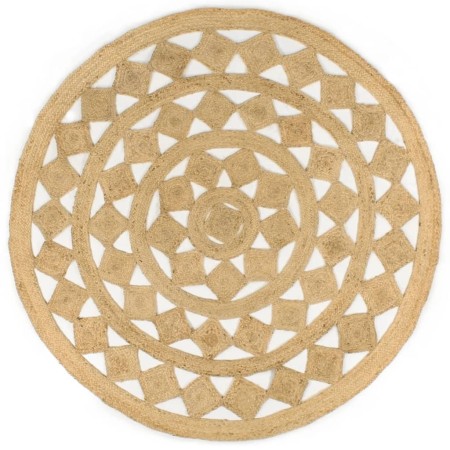 Alfombra hecha a mano de yute trenzado 180 cm en Alfombras | Comprar online en Foru.es