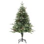 Árbol de Navidad con luces y piñas PVC PE verde 150 cm en Decoración Festiva y Estacional | Comprar online en Foru.es