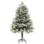 Árbol de Navidad con luces y piñas PVC PE verde 120 cm en Decoración Festiva y Estacional | Comprar online en Foru.es