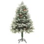 Árbol de Navidad con luces y piñas PVC PE verde 150 cm en Decoración Festiva y Estacional | Comprar online en Foru.es