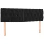 Box spring bed with black velvet mattress 140x200 cm by vidaXL, Beds and slatted bases - Ref: Foro24-3131143, Price: 437,54 €...