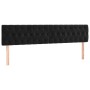 Cama box spring con colchón terciopelo negro 180x200 cm de vidaXL, Camas y somieres - Ref: Foro24-3131155, Precio: 552,82 €, ...