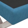 Taburete con almacenaje terciopelo azul 110x45x49 cm en Bancos para recibidores y almacenamiento | Comprar online en Foru.es