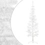 Medio árbol de Navidad artificial con soporte blanco 120 cm en Decoración Festiva y Estacional | Comprar online en Foru.es
