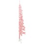 Medio árbol de Navidad artificial con soporte rosa 120 cm en Decoración Festiva y Estacional | Comprar online en Foru.es