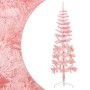 Medio árbol de Navidad artificial con soporte rosa 180 cm en Decoración Festiva y Estacional | Comprar online en Foru.es