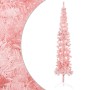 Medio árbol de Navidad artificial con soporte rosa 240 cm en Decoración Festiva y Estacional | Comprar online en Foru.es
