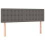 Cama box spring con colchón cuero sintético gris 140x190 cm de vidaXL, Camas y somieres - Ref: Foro24-3130779, Precio: 472,14...
