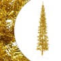 Medio árbol de Navidad artificial con soporte dorado 240 cm en Decoración Festiva y Estacional | Comprar online en Foru.es