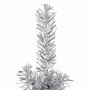 Medio árbol de Navidad artificial con soporte plateado 150 cm en Decoración Festiva y Estacional | Comprar online en Foru.es