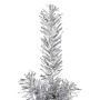 Medio árbol de Navidad artificial con soporte plateado 180 cm en Decoración Festiva y Estacional | Comprar online en Foru.es