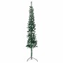 Medio árbol de Navidad artificial con soporte verde 120 cm en Decoración Festiva y Estacional | Comprar online en Foru.es