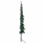 Medio árbol de Navidad artificial con soporte verde 120 cm en Decoración Festiva y Estacional | Comprar online en Foru.es