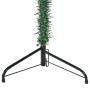 Medio árbol de Navidad artificial con soporte verde 120 cm en Decoración Festiva y Estacional | Comprar online en Foru.es