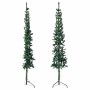 Medio árbol de Navidad artificial con soporte verde 180 cm en Decoración Festiva y Estacional | Comprar online en Foru.es