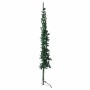Medio árbol de Navidad artificial con soporte verde 240 cm en Decoración Festiva y Estacional | Comprar online en Foru.es