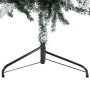 Mitad árbol Navidad artificial delgado con nieve 210 cm en Decoración Festiva y Estacional | Comprar online en Foru.es