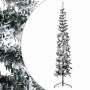 Mitad árbol Navidad artificial delgado con nieve 240 cm en Decoración Festiva y Estacional | Comprar online en Foru.es