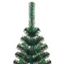 Árbol de Navidad artificial puntas iridiscentes PVC verde 180cm en Decoración Festiva y Estacional | Comprar online en Foru.es