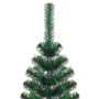 Árbol de Navidad artificial puntas iridiscentes PVC verde 210cm en Decoración Festiva y Estacional | Comprar online en Foru.es