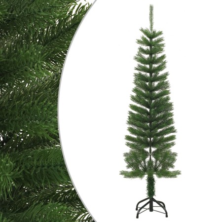 Árbol de Navidad artificial estrecho con soporte PE 150 cm en Decoración Festiva y Estacional | Comprar online en Foru.es