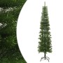Árbol de Navidad artificial estrecho con soporte PE 240 cm en Decoración Festiva y Estacional | Comprar online en Foru.es