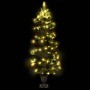 Árbol de Navidad preiluminado con luces y macetero verde 120 cm en Decoración Festiva y Estacional | Comprar online en Foru.es
