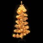 Árbol de Navidad en espiral con luces y soporte blanco 150 cm en Decoración Festiva y Estacional | Comprar online en Foru.es