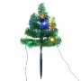Árboles de Navidad para caminos 6 uds PVC 45 LED multicolor en Decoración Festiva y Estacional | Comprar online en Foru.es