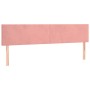 Cama box spring con colchón terciopelo rosa 160x200 cm de vidaXL, Camas y somieres - Ref: Foro24-3130852, Precio: 471,46 €, D...