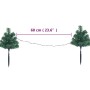 Árboles de Navidad para caminos 6 uds PVC 45 LED multicolor en Decoración Festiva y Estacional | Comprar online en Foru.es