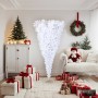 Árbol de Navidad artificial al revés con soporte blanco 180 cm en Decoración Festiva y Estacional | Comprar online en Foru.es