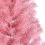 Medio árbol de Navidad artificial con soporte PVC rosa 150 cm en Decoración Festiva y Estacional | Comprar online en Foru.es