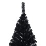 Medio árbol de Navidad artificial con soporte PVC negro 180 cm en Decoración Festiva y Estacional | Comprar online en Foru.es