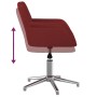Silla de oficina giratoria tela rojo tinto en Sillas de oficina | Comprar online en Foru.es