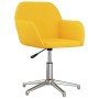 Silla de oficina giratoria de tela amarillo claro en Sillas de oficina | Comprar online en Foru.es