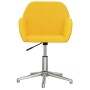 Silla de oficina giratoria de tela amarillo claro en Sillas de oficina | Comprar online en Foru.es
