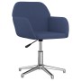 Silla de oficina giratoria de tela azul en Sillas de oficina | Comprar online en Foru.es