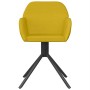 Sillas de comedor giratorias 2 uds terciopelo amarillo en Sillas de comedor | Comprar online en Foru.es