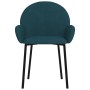 Sillas de comedor 2 unidades terciopelo azul en Sillas de comedor | Comprar online en Foru.es