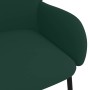 Sillas de comedor 2 unidades terciopelo verde oscuro en Sillas de comedor | Comprar online en Foru.es