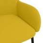 Sillas de comedor 2 unidades terciopelo amarillo en Sillas de comedor | Comprar online en Foru.es