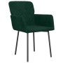 Sillas de comedor 2 unidades terciopelo verde oscuro en Sillas de comedor | Comprar online en Foru.es