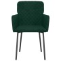 Sillas de comedor 2 unidades terciopelo verde oscuro en Sillas de comedor | Comprar online en Foru.es